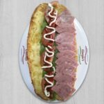 emparedado de salami
