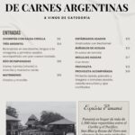 Menú Entradas Paladar Negro