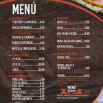 Menu La Talanquera