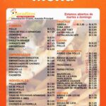 Menu Doraditos