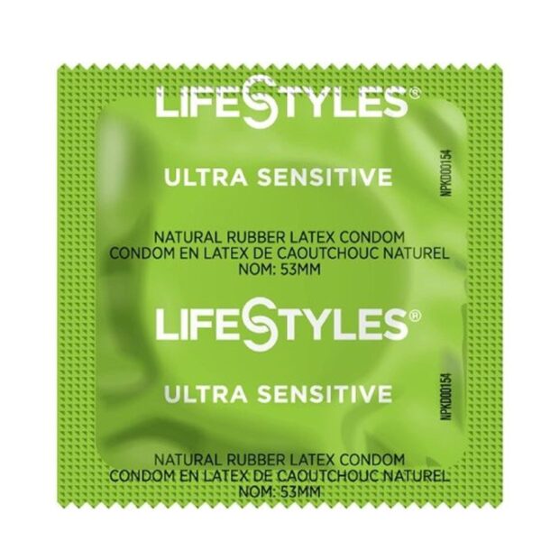 pack de 5 Condones Ultra sensitivos LifeStyle